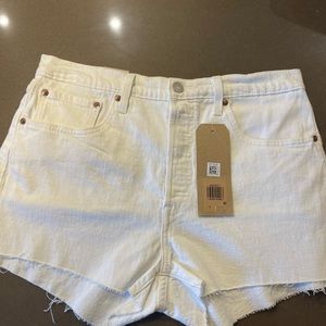 Levi’s 501 high rise shorts